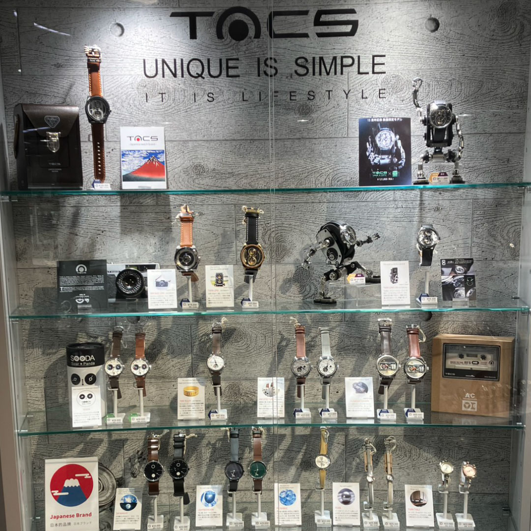 オンタイム渋谷ロフト店 コンセプトショップ「TACS STORE」スタート
